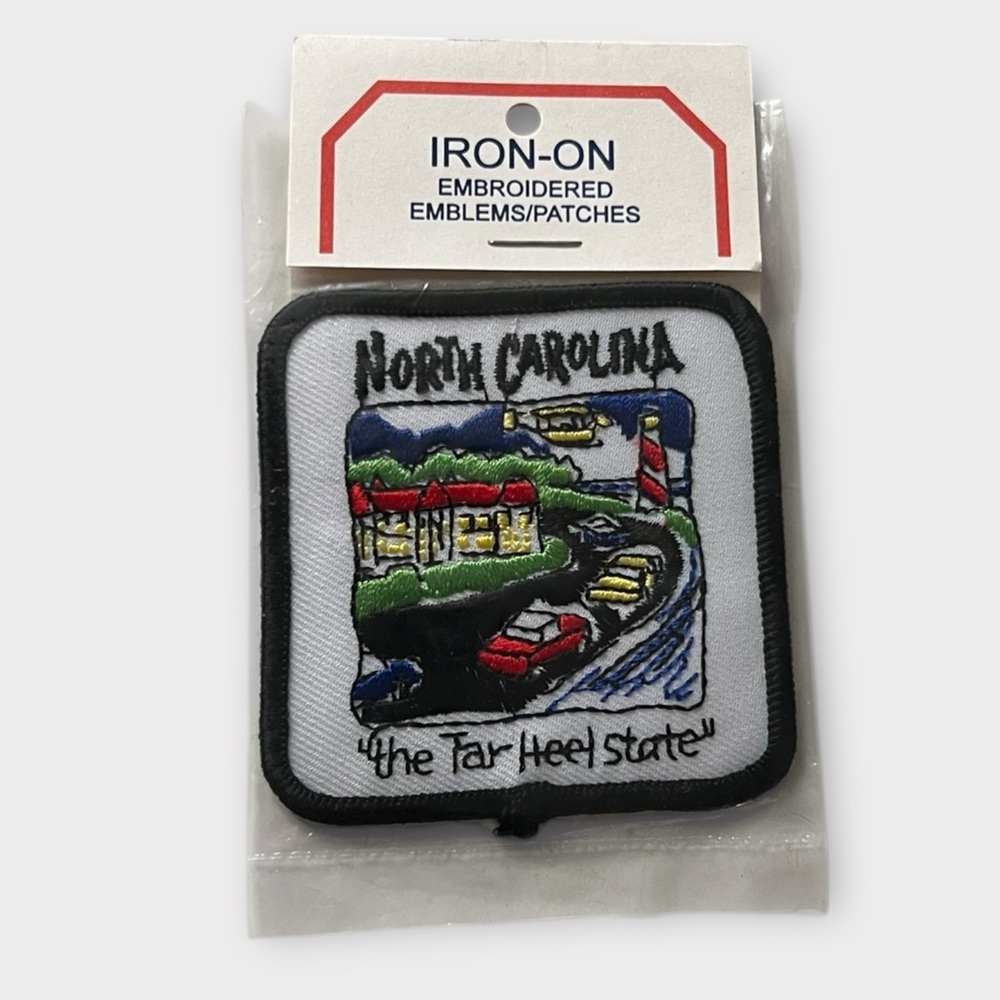 NEW North Carolina The Tar Heel State Souvenir Patch
